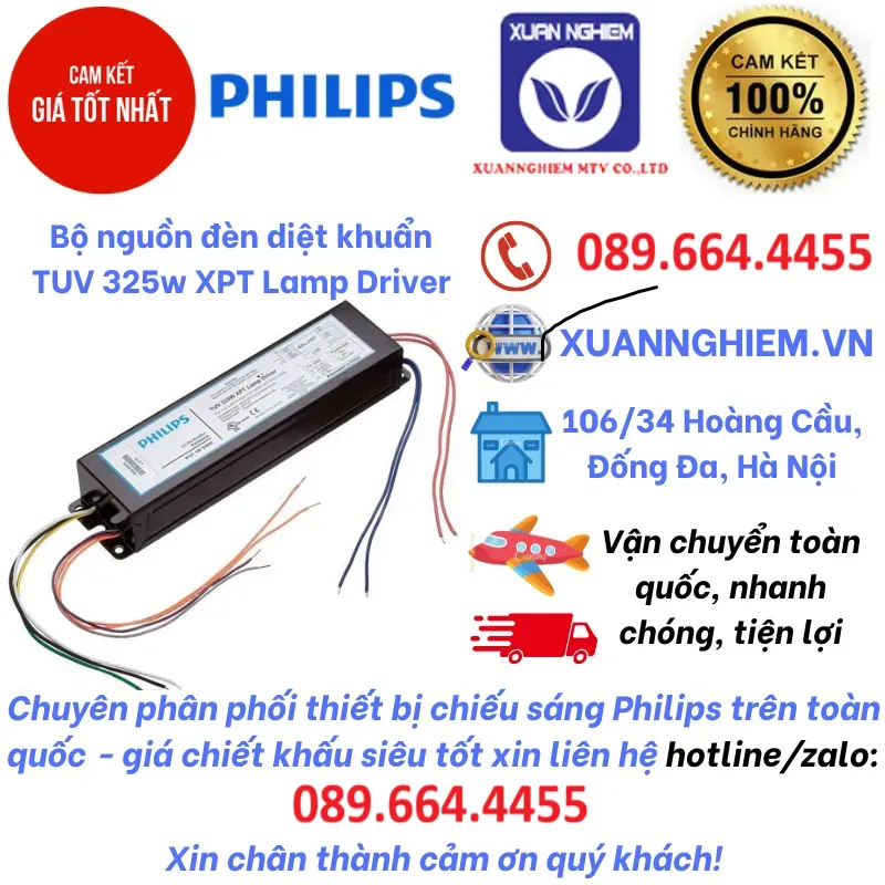 Bộ nguồn đèn diệt khuẩn TUV 325w XPT Lamp Driver