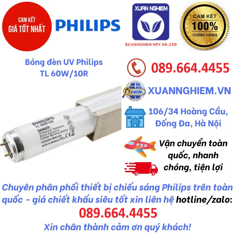 Bóng đèn UV Philips TL 60W/10R