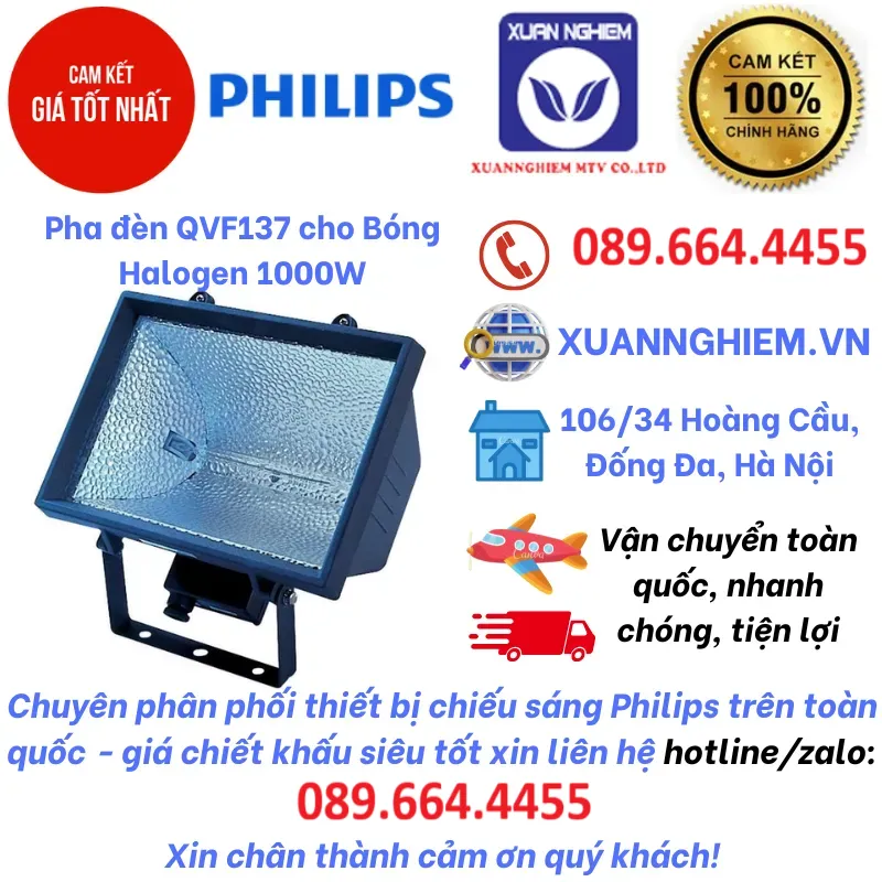 Pha đèn QVF137 - Bóng Halogen