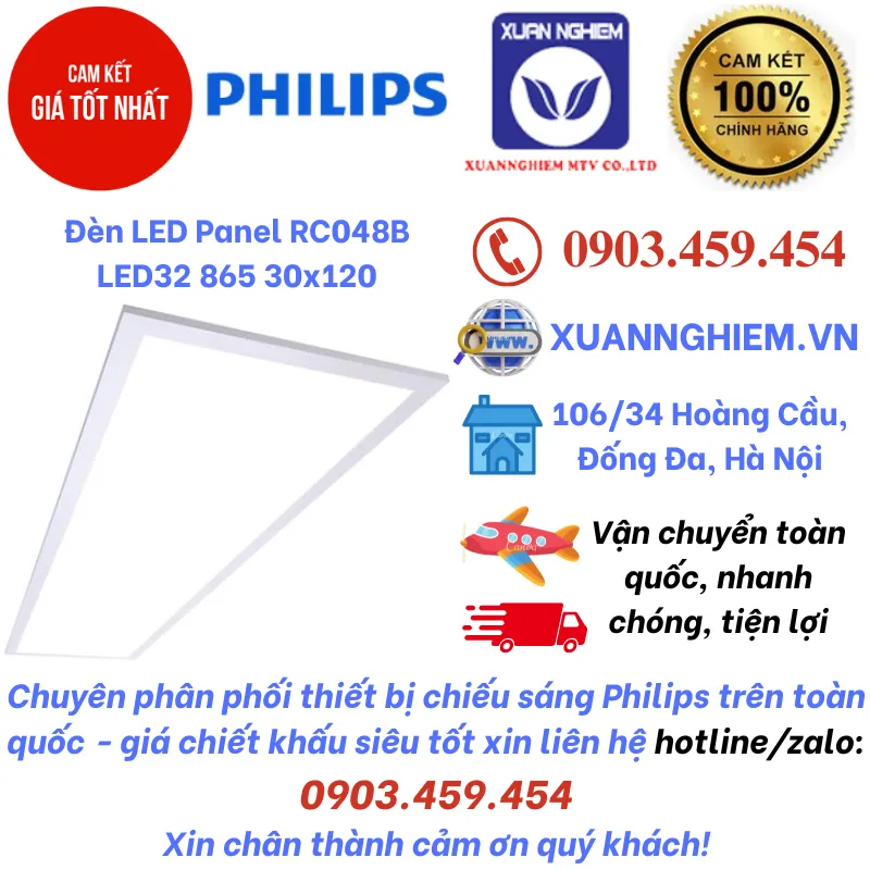 Đèn LED RC048B LED32S/865 PSU W30L120 NOC