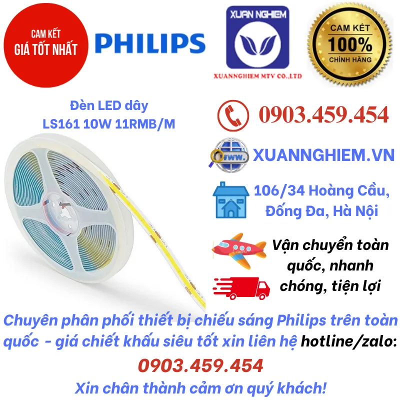 Đèn LED dây LS161 10W 11RMB/M