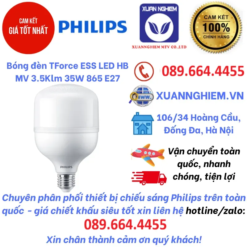 Bóng đèn TForce ESS LED HB MV 3.5Klm 35W 865 E27